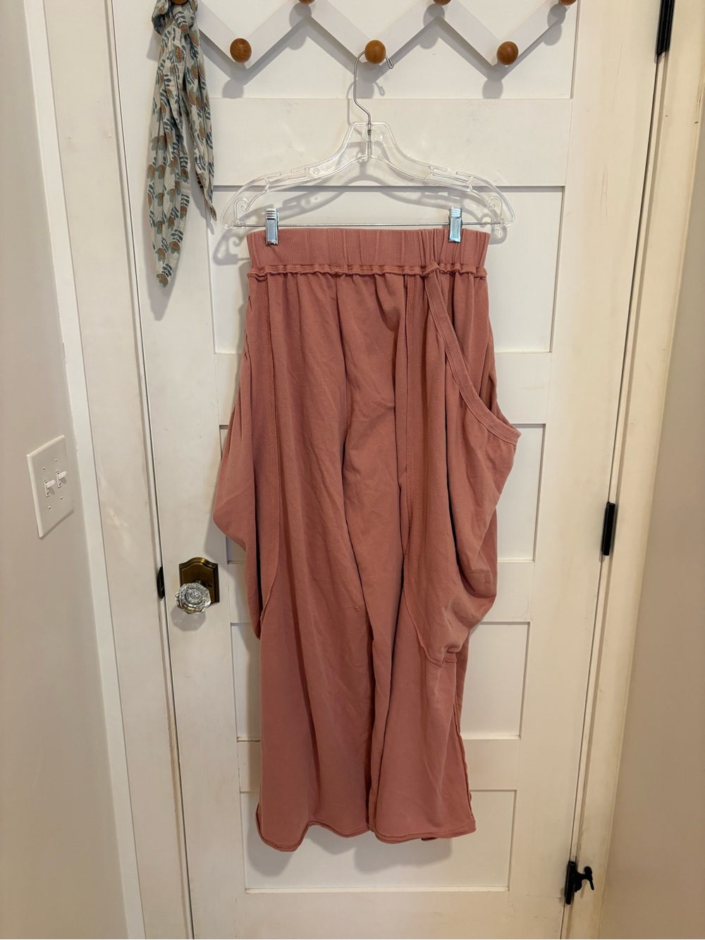 NWT Medium Dusty Rose Wide Leg Pocket Pants